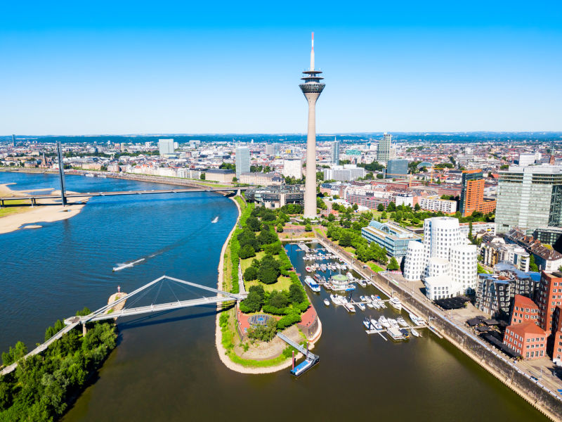 Stadtansicht Düsseldorf