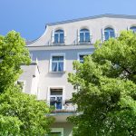 Fassade eines Stadthauses als Sinnbild für Restnutzungsdauer